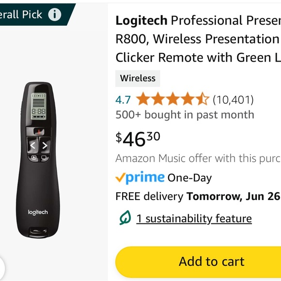 Logitech Presenter for Presentations - Picture 6 of 8